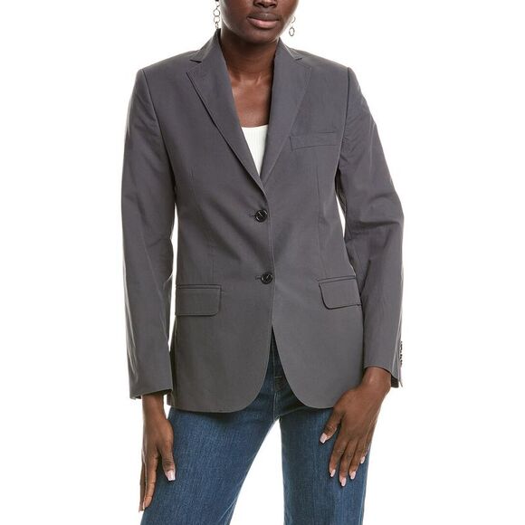 Officine Générale Womens Officine Generale Charlene Blazer Grey